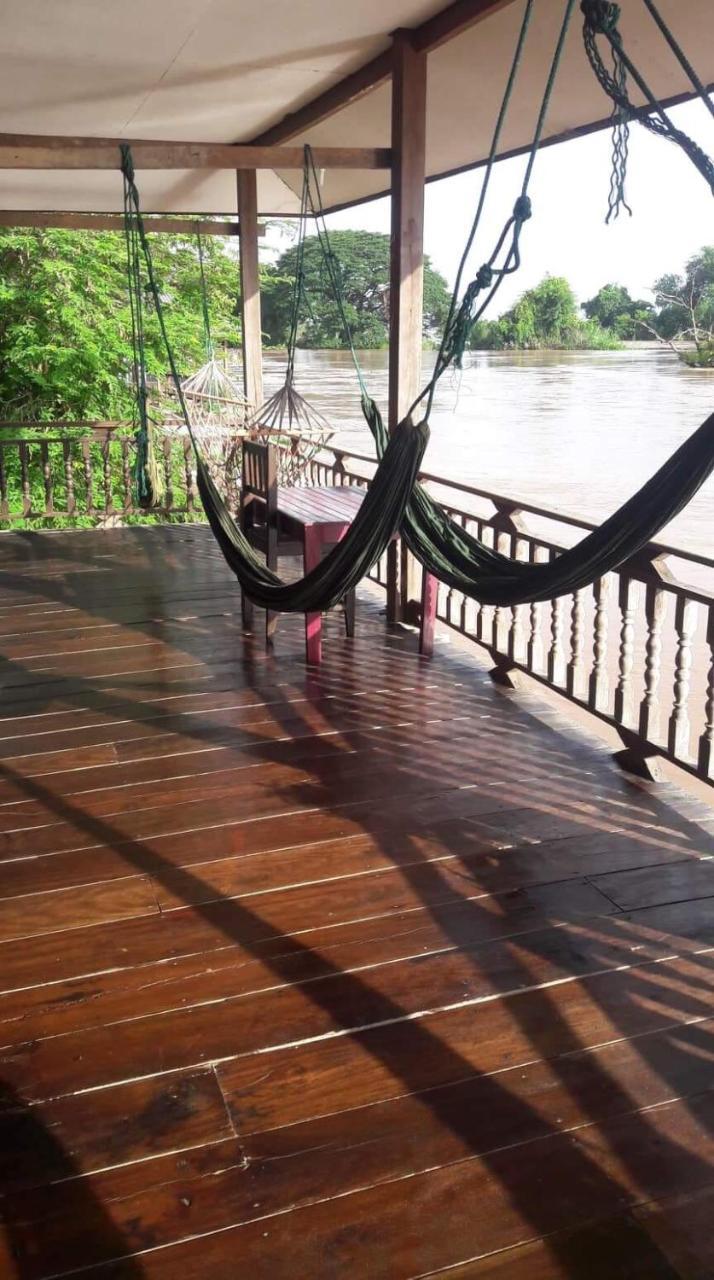 Riverside Bungalow Hotel Don Det Luaran gambar