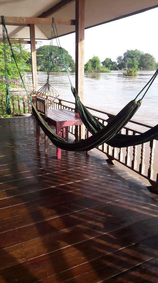 Riverside Bungalow Hotel Don Det Luaran gambar