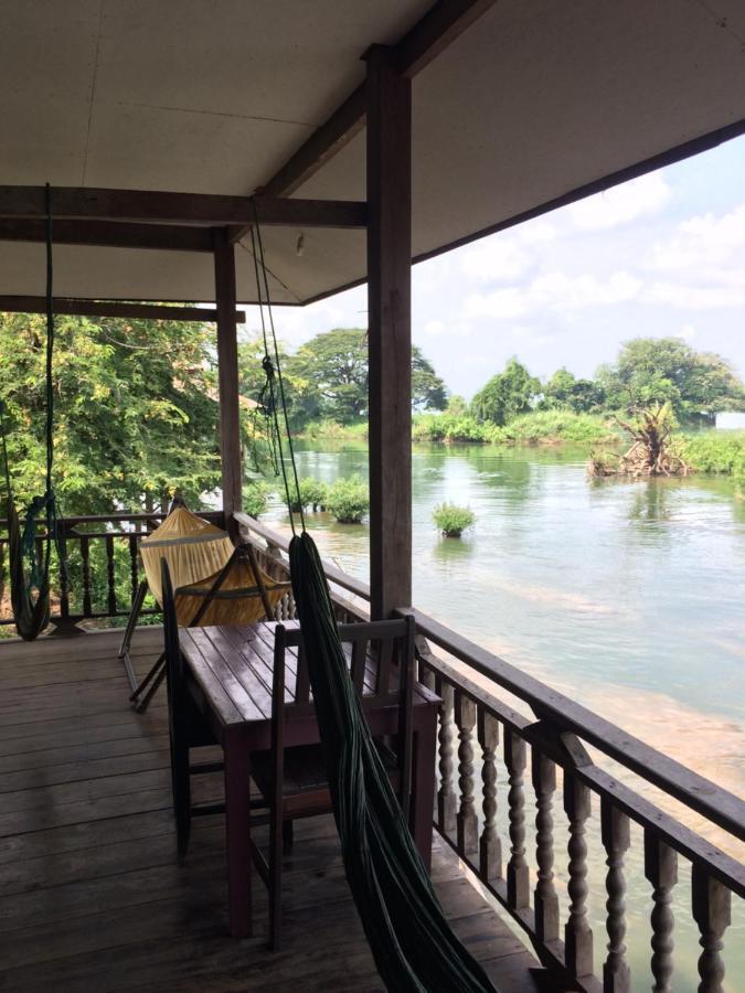 Riverside Bungalow Hotel Don Det Luaran gambar